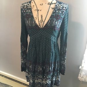 Loveriche Strappy boho dress Sz M NWT